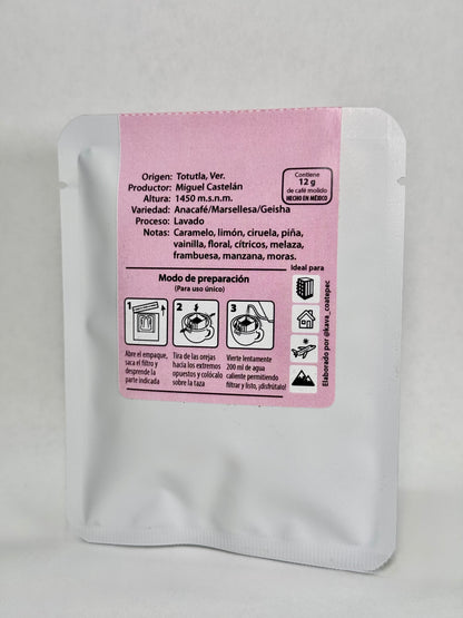 Dripper café Lavado Totutla (12g)