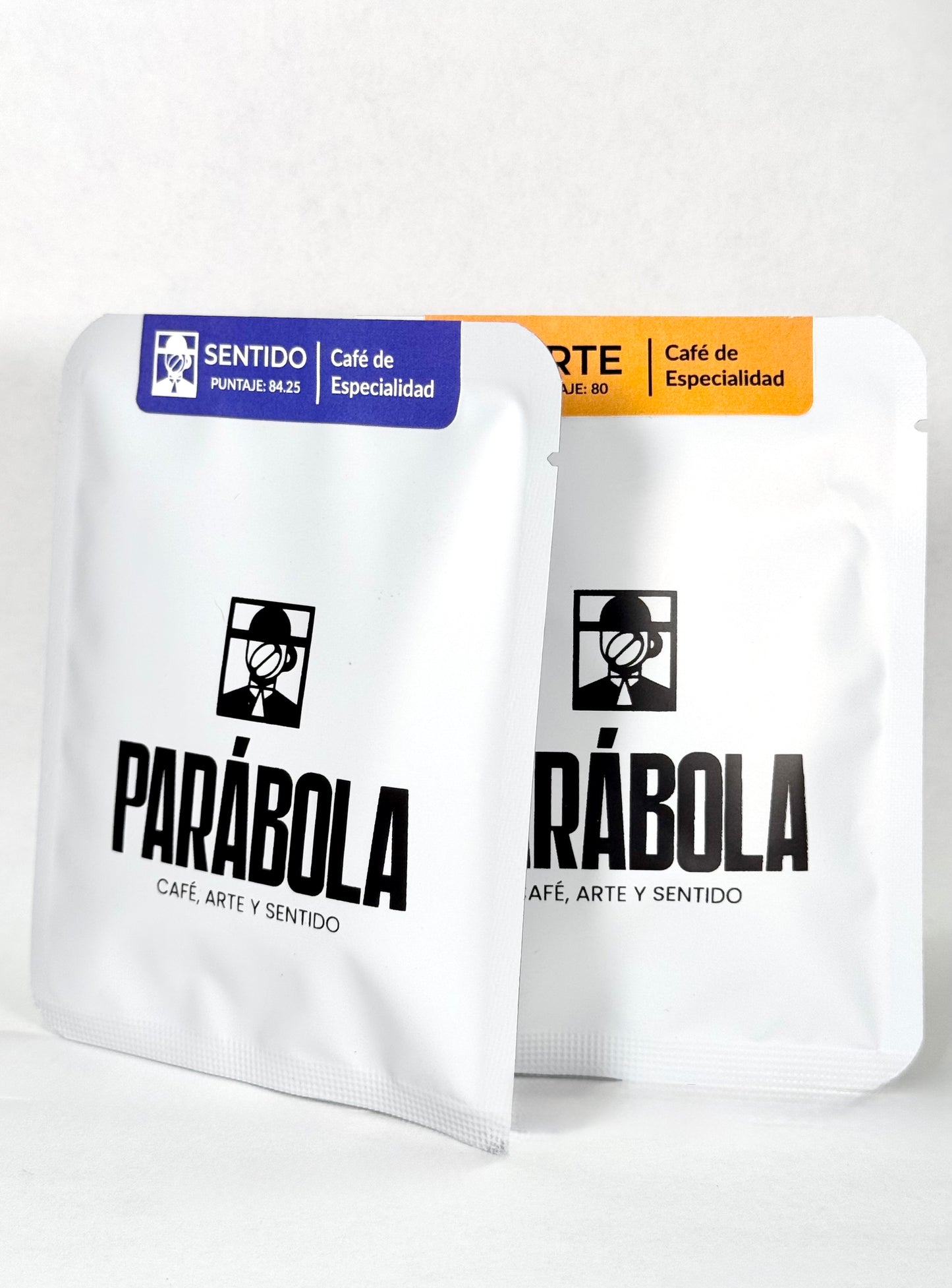 Paquete 4 distintos drippers Parábola (12g c/u)