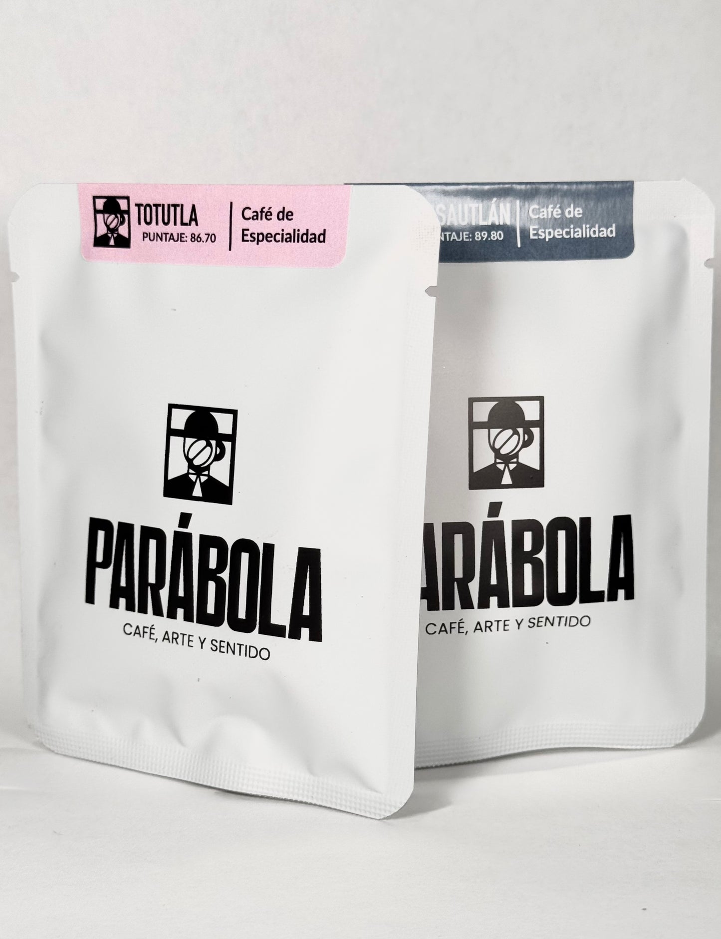 Paquete 4 distintos drippers Parábola (12g c/u)